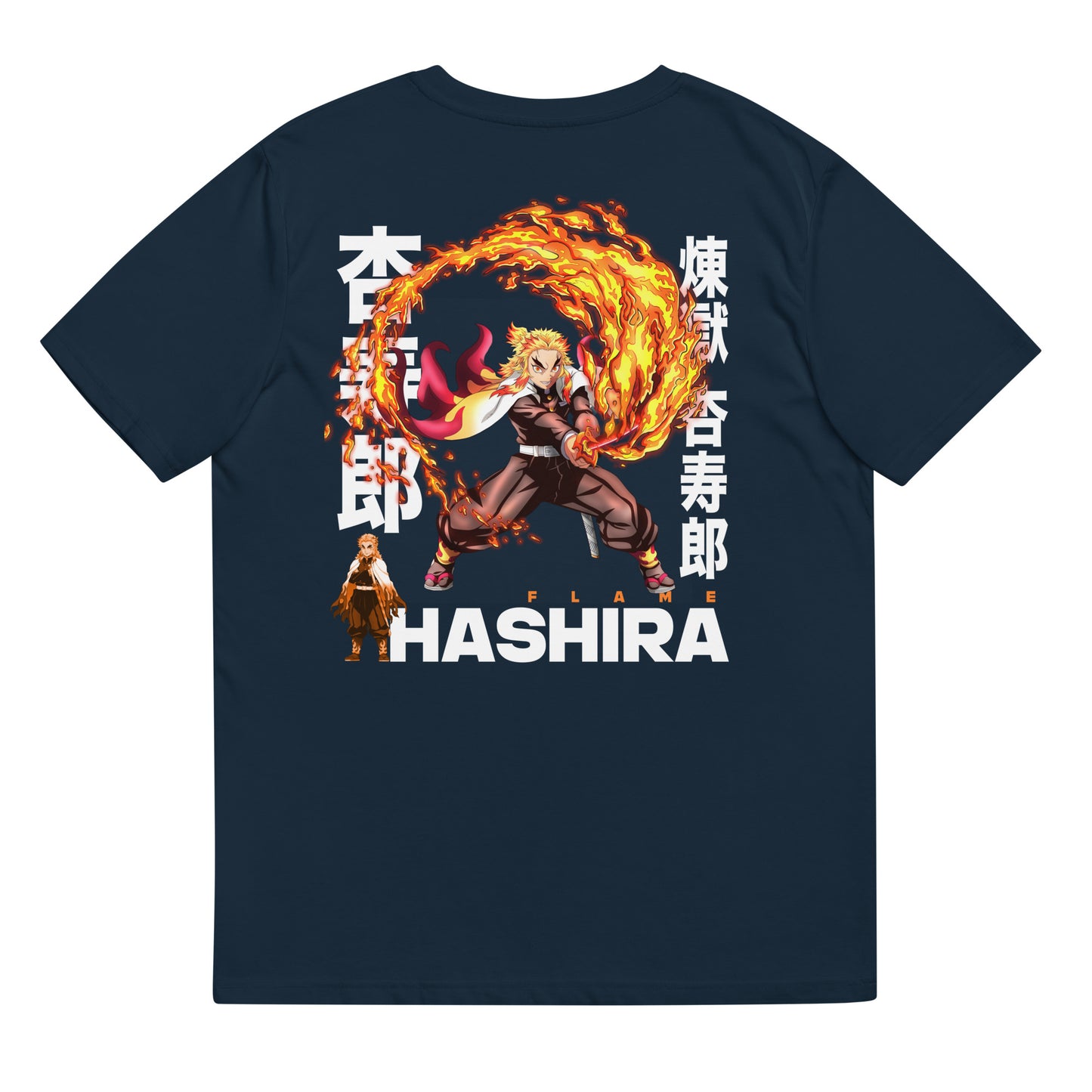 Kyojuro Rengoku Flame Hashira T-Shirt Demon Slayer Anime